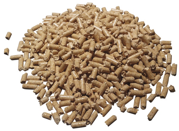 Granulés de bois en sacs (pellets) - Seau de rangement décoratif