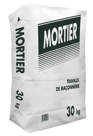 Mortier pour travaux de maçonnerie - sac de 30 kg - Brico Dépôt