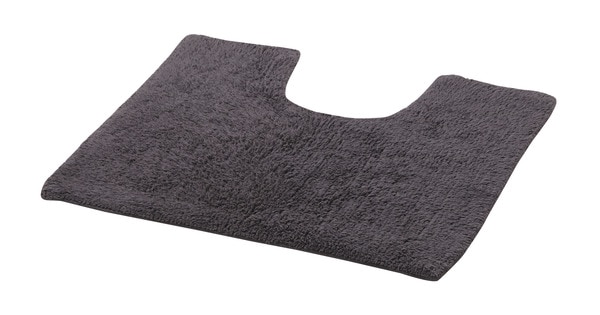 Tapis de bain gris foncé 50 x 45 cm "Diani"  - Cooke and Lewis - Brico Dépôt