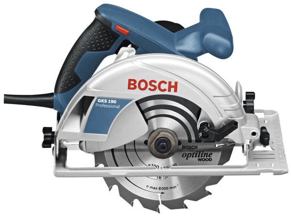 Scie circulaire filaire D.190 mm 1400W - GKS 190 - Bosch Professional - Brico Dépôt