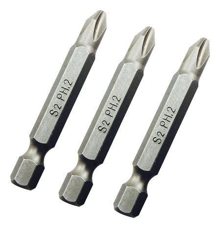 Lot de 3 embouts en acier 50 mm - STD - Brico Dépôt