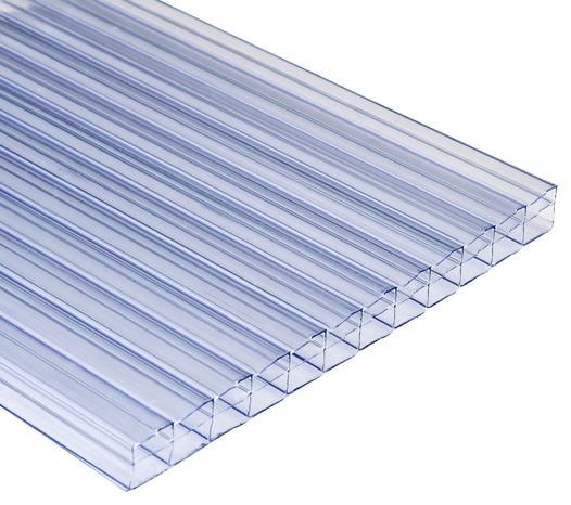 Plaque polycarbonate transparente 2 m x 10 mm