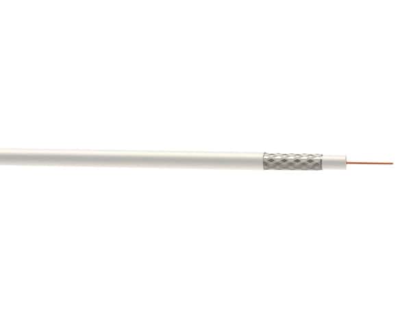 Câble coaxial 19 VATC blanc - 25 m - Nexans - Brico Dépôt