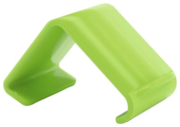 Lot de 2 poignées clipsables vertes 3 cm - Form - Brico Dépôt