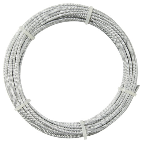 Cable acier 10m - 5 mm - Brico Dépôt