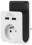 Support chargeur double USB Adaptateur de prise murale