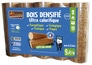 Lot de 5 bûches bois densifié - 9,65 Kg 