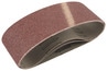 Lot de 3 bandes abrasives 76 x 457 mm Grain 40