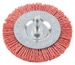 Brosse circulaire en nylon pour jantes 75 mm