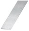 Plat aluminium brut - 50 x 2 mm 1 m Argent
