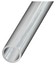 Tube rond aluminium brut - 16 x 1 mm 1 m Argent
