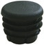 Embout de tube 16 mm - PVC Rond Noir