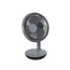 Mini ventilateur de table gris rechargeable