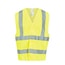 Gilet de sécurité haute visibilité jaune taille L