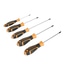 Lot de 5 tournevis en acier, embouts mixtes