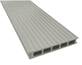 Lame de terrasse composite gris clair - 3000 x 143 x 22 mm