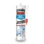 Mastic bain & cuisine Pure Silicone anti-moisissures transparent, 280 ml