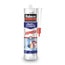 Mastic bain & cuisine express, joint silicone étanche, séchage rapide blanc, 280 ml