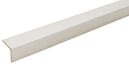 Baguette d'angle en frêne blanc pour plafond - L. 260 cm x l. 28 x Ep. 28 mm