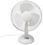 Ventilateur de table blanc 30 cm - 40 W