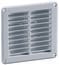 Grille en PVC blanche encastrable - 125 x 125 mm