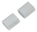 Lot de 2 manchons en aluminium 4 mm