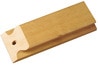 Batte de carreleur en bois - 400 x 145 mm