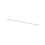 Profil transparent pour plinthe - L. 2.4m x H. 21mm - GoodHome