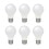 Lot de 6 ampoules E27 806LM 4000K - Bodner