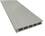 Lame de terrasse composite gris clair - 3000 x 143 x 22 mm