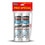 Lot de 2 cartouches, mastic bain & cuisine, étanche et antifongique, blanc, 280 ml - Rubson