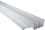 Lot de 2 rails acier L. 120 cm - laqué blanc - Form